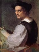 Andrea del Sarto Man portrait oil painting